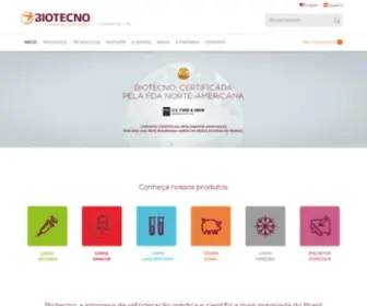 Biotecno.com.br(Conserving Life) Screenshot