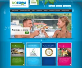 Bioterme.si(Bioterme Mala Nedelja) Screenshot