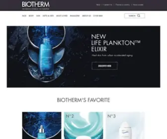 Biotherm.com.sg(Cosmetics) Screenshot