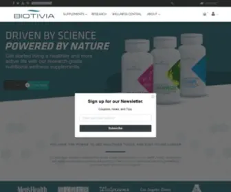 Biotivia.com(Premium Wellness Supplements) Screenshot