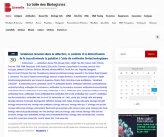 Biotoile.org(Recherche biotechnologique) Screenshot