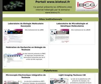 Biotoul.fr(Portail) Screenshot