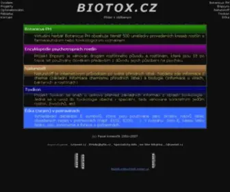 Biotox.cz(Biotox B I O T O X) Screenshot