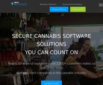 Biotrack.com(Seed to Sale Cannabis Software BioTrack) Screenshot