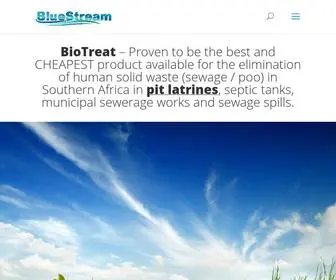 Biotreat.co.za(Biotreat sewage solutions) Screenshot