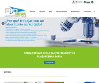 Biotrendslab.com(Inicio) Screenshot