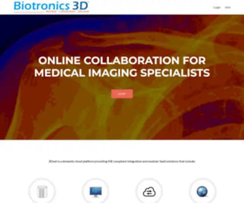 Biotronics3D.com(Intelligent Image Sharing & Collaboration) Screenshot