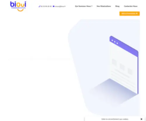 Bioui.fr(WordPress) Screenshot