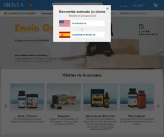 Biovea.es(BIOVEA ESPAÑA) Screenshot