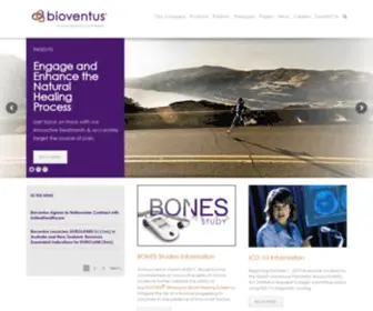 Bioventusglobal.com(Innovations For Active Healing) Screenshot