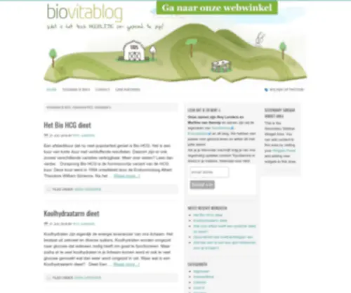 Biovitablog.nl(Alles over Gezondheid) Screenshot