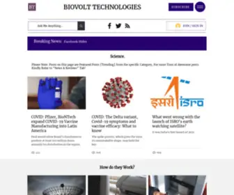 Biovolttech.org(Biovolt Technologies Website) Screenshot