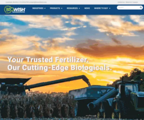 Biowishtechnologies.com(BiOWiSH Technologies) Screenshot