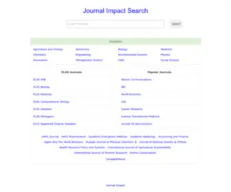 Bioxbio.com(Journal Impact) Screenshot