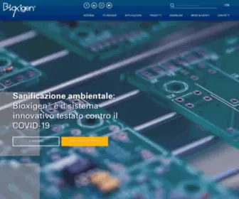 Bioxigen.com(Ionizzatore (d’Aria) Bioxigen) Screenshot