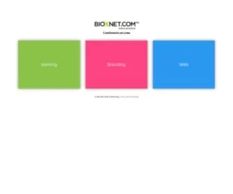 Bioxnet.mx(Diseno Web Monterrey) Screenshot