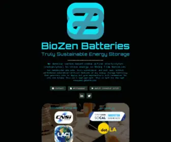 Biozenbatteries.com(BioZen Batteries) Screenshot