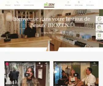 Biozen.fr(Institut) Screenshot