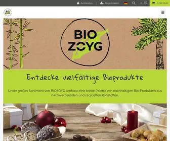 Biozoyg.shop(BIOZOYG Webshop) Screenshot