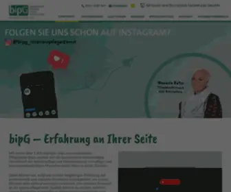 Bipg.de(Ambulante intensivpflege ✔ wohngemeinschaften ✔ bundesweite intensiv) Screenshot