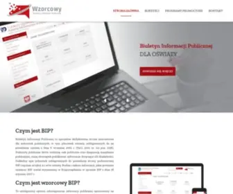 Bipgmina.pl(Wzorcowy BIP) Screenshot