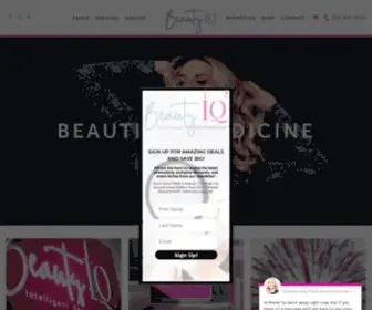 BiqMedispa.com(Beauty IQ Med Spa) Screenshot