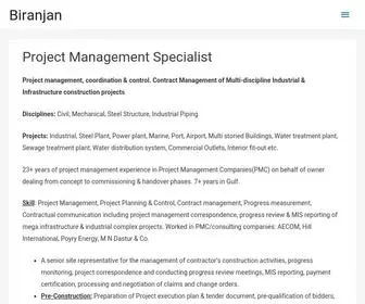 Biranjan.com(Project Management & Control) Screenshot