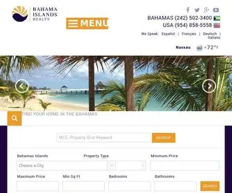 Birbahamas.com(Bahamas Properties for Sale or Rent Ocean Front Providence Paradise Island) Screenshot