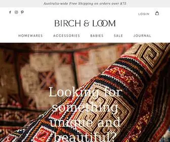 Birchandloom.com(Birch & Loom) Screenshot