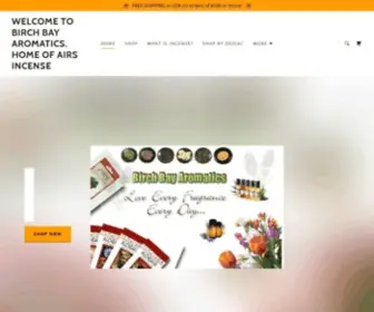 Birchbayaromatics.com(Birch Bay Aromatics) Screenshot