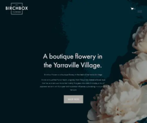 Birchboxflowers.com.au(Flowers Funeral) Screenshot
