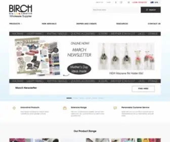 Birchcreative.com.au(Craft and Haberdashery Supplies) Screenshot