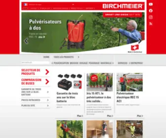 Birchmeier.fr(Birchmeier Sprühtechnik) Screenshot