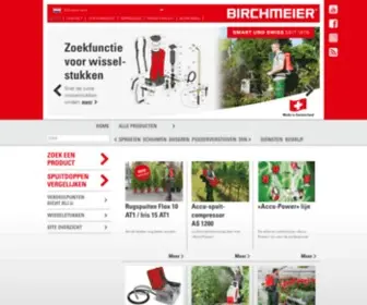 Birchmeier.nl(Birchmeier Sprühtechnik) Screenshot