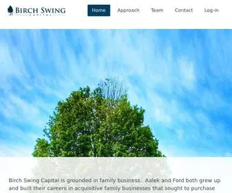 Birchswing.com(Birch swing capital) Screenshot