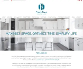 Birchtreeorganizing.ca(BirchTree Organizing) Screenshot