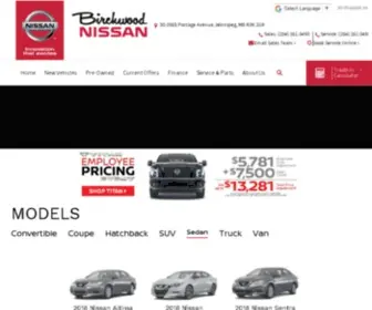 Birchwoodnissan.ca(Birchwood Nissan) Screenshot