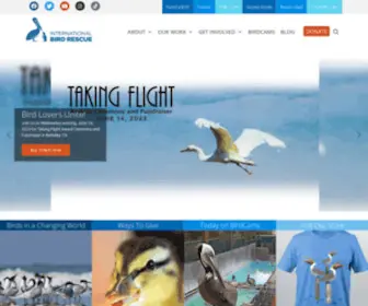 Bird-Rescue.org(International Bird Rescue) Screenshot