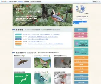 Bird-Research.jp(バードリサーチ) Screenshot