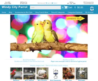 Birdandparrot.info(Simply Everything For Pet Birds Since 1993) Screenshot