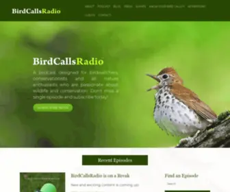 Birdcallsradio.com(Exploring birdlife around the world) Screenshot