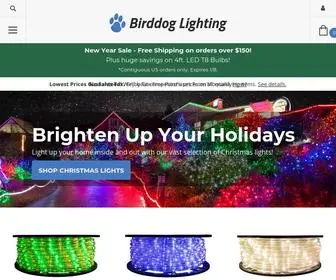 Birddogdistributing.com(LED Rope and Strip Lights) Screenshot