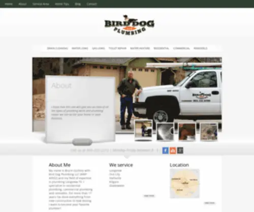 Birddogplumbingllc.com(Bird Dog Plumbing LLC) Screenshot