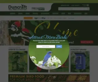 Birdfeeder.com(Duncraft) Screenshot