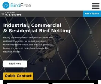 Birdfree.in(Bird Net Ahmedabad) Screenshot