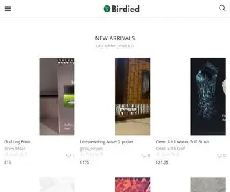 Birdied.co(Buy, sell or trade new & used golf gear) Screenshot