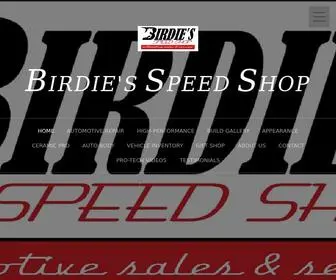 Birdiesspeedshop.com(Birdie's Speed Shop) Screenshot