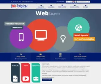 Birdigital.com(Bir Digital Web Tasarım & Reklam Ajansı) Screenshot