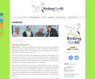 Birdingforall.com(Birding For All) Screenshot