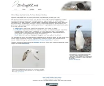 Birdingnz.net(Birdingnz) Screenshot